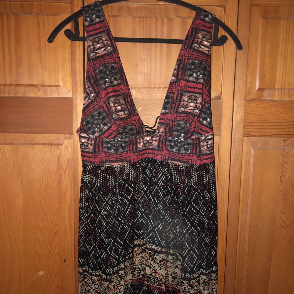 Free people lace up tank/dress